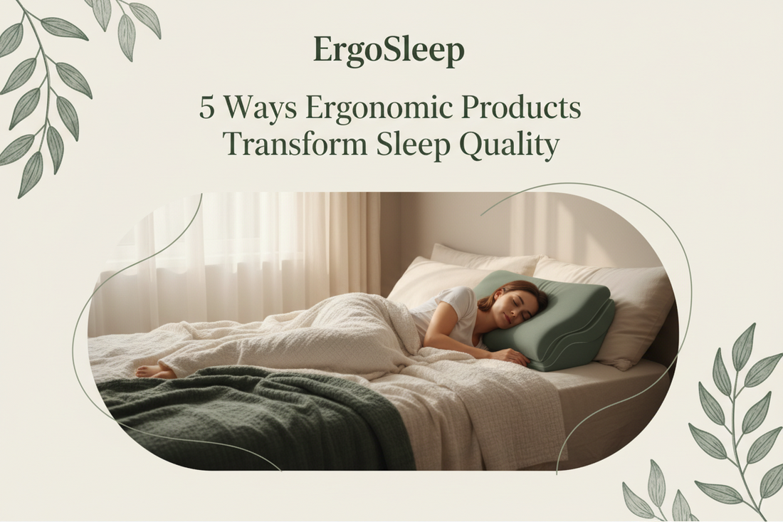 5 Ways Ergonomic Products Can Transform Your Sleep Quality